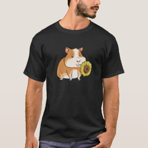 Camiseta Comida de Flor de Suíno-guineense