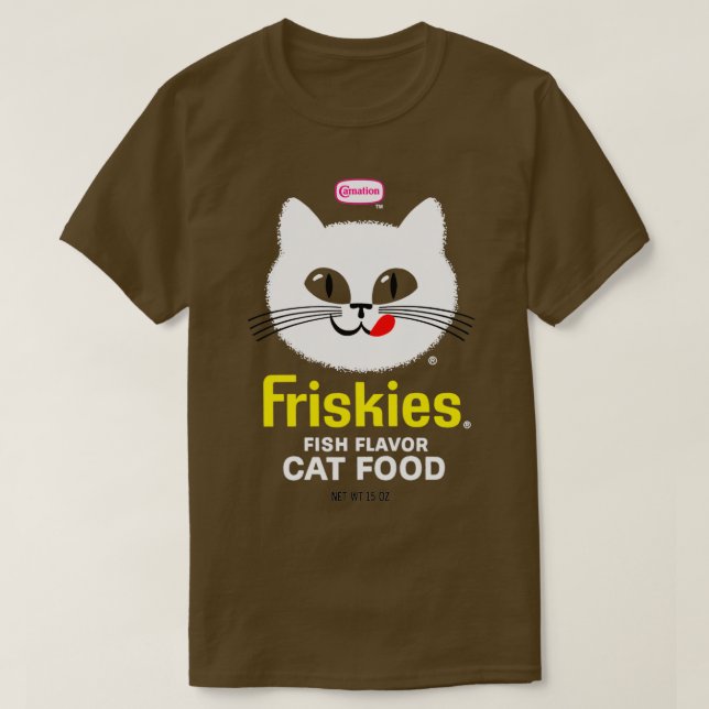 Camiseta Comida de gatos-do-mato (Frente do Design)
