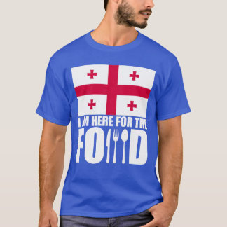 Camiseta comida de lembrança da Geórgia viagem vintage
