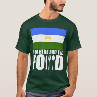 Camiseta Comida de lembrança do Bashkortostan viagem vintag