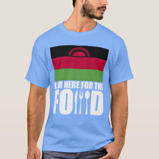 Camiseta comida de lembrança do Malawi viagem amigos