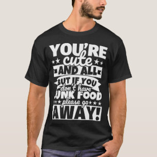 Camiseta comida de Lover Comida Engraçado Premium