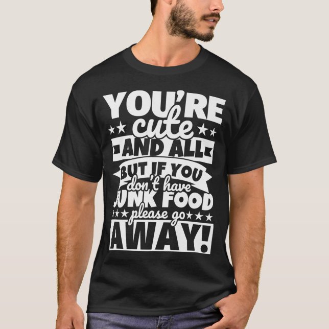 Camiseta comida de Lover Comida Engraçado Premium (Frente)