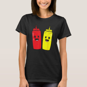 Camiseta Comida De Mostarda E Ketchup Ketchup Ketchup E Mus