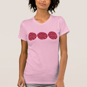 Camiseta Comida de padeiro de Glacé de queijo de Creme de C
