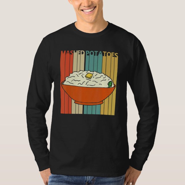 Camiseta Comida de Purê de Batata (Frente)