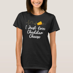 Camiseta Comida de queijo Cheddar