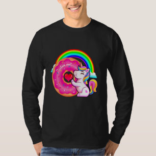 Camiseta Comida de rosquinha de pinheiro de pinheiro Unicor