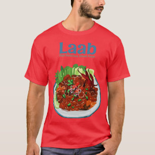 Camiseta Comida de Rua Deliciosa Tailandesa