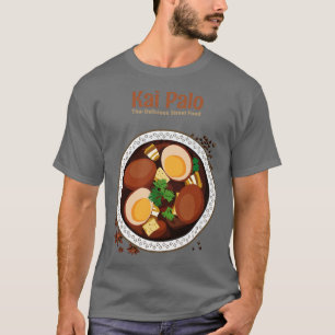 Camiseta Comida de Rua Tailandesa Deliciosa