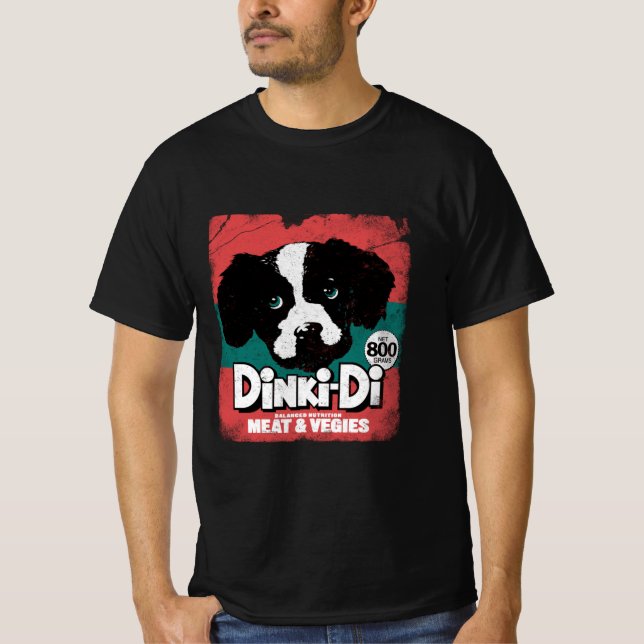 CAMISETA COMIDA DINKI DI DOG (Frente)