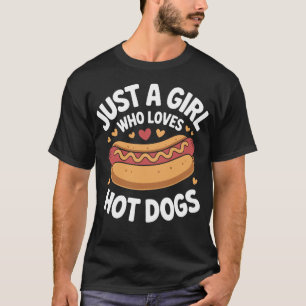 Camiseta Comida Divertida Amante do Churrasco Só Uma Garota