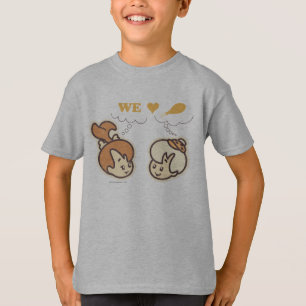 Camiseta Comida do amor de PEBBLES™ e de BAMM-BAMM™