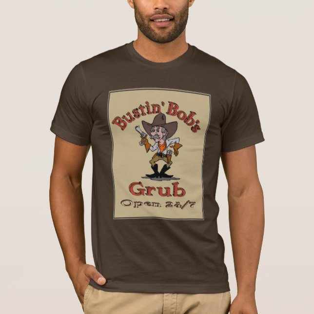 Camiseta Comida do Bob Bustin' (Frente)