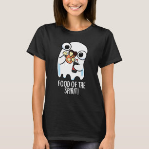 Camiseta Comida Do Espírito Piada De Fantasma Divertida Fun