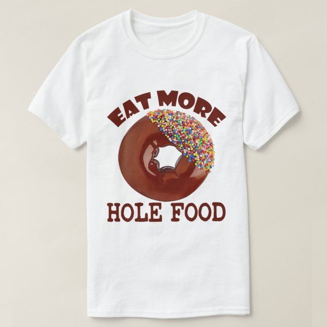 Camiseta Comida do furo (Frente do Design)