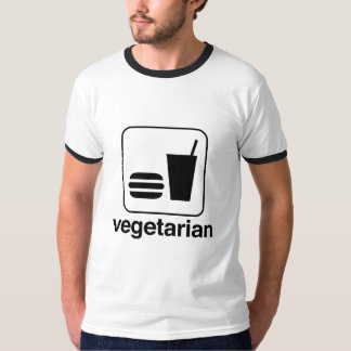 Camiseta Comida do vegetariano