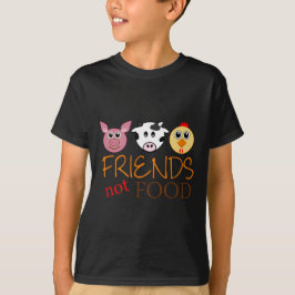 Camiseta Comida dos amigos não