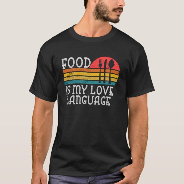 Camiseta Comida É Meu Gourmet Executivo Chef Di (Frente)