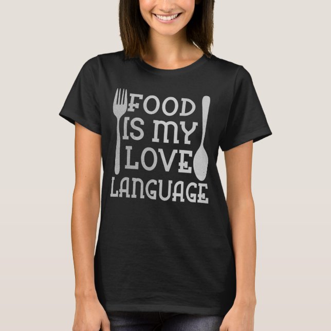 Camiseta Comida É Meu Gourmet Executivo Chef Di (Frente)