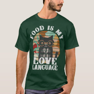Camiseta Comida É Meu Linguagem De Amor Chef Fazendo Foodie
