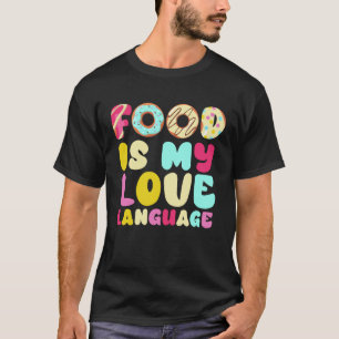 Camiseta Comida É Minha Linguagem do Amor Chef Executivo Go