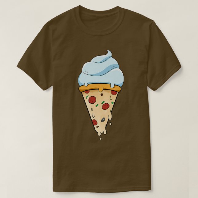Camiseta Comida E Pizza (Frente do Design)