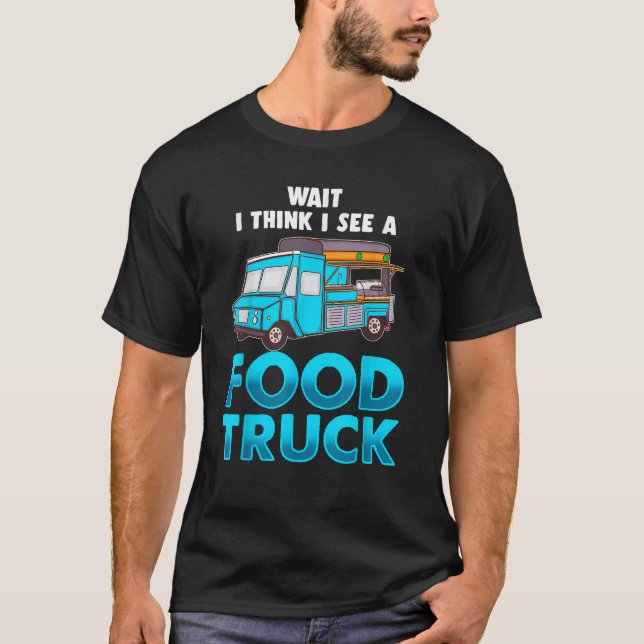 Camiseta Comida engraçada Chef Gift Taco Truck Lover Rápido (Frente)