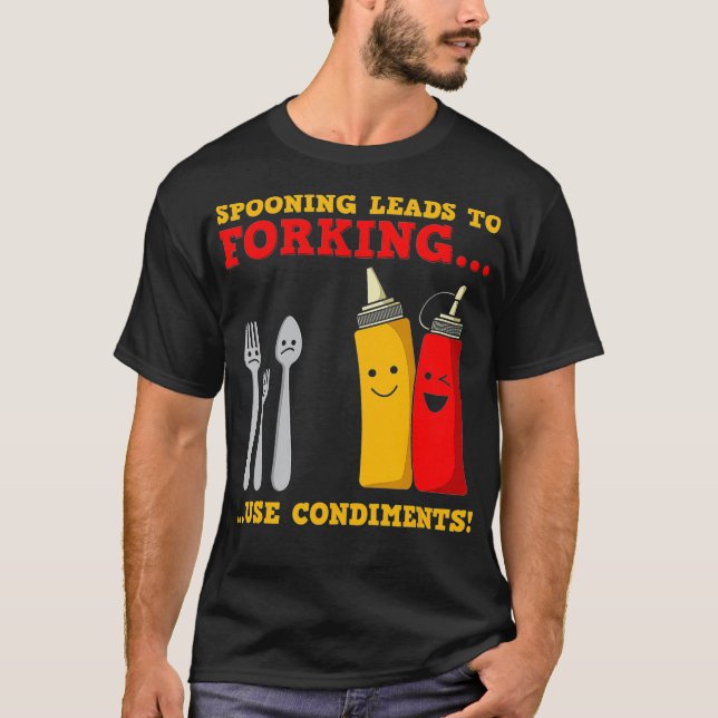 Camiseta Comida Engraçada Condições Engraçadas Cotações de  (Frente)