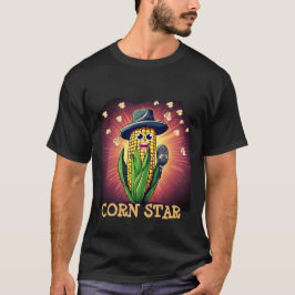 Camiseta Comida engraçada do Corn star trocadilho fantasia