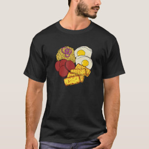 Camiseta Comida favorita da República Dominicana Mangú Sala