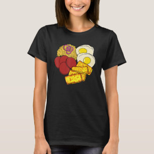 Camiseta Comida favorita da República Dominicana Mangú Sala