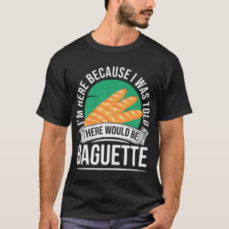 Camiseta Comida francesa Baguette