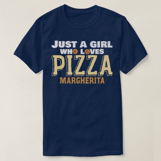 Camiseta Comida italiana Pizzeria Foodie Margherita (Frente do Design)
