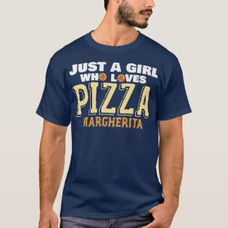 Camiseta Comida italiana Pizzeria Foodie Margherita