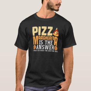 Camiseta Comida italiana Pizzeria Neapolitan Margherita P
