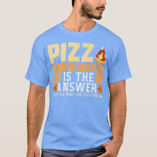 Camiseta Comida italiana Pizzeria Neapolitan Margherita P