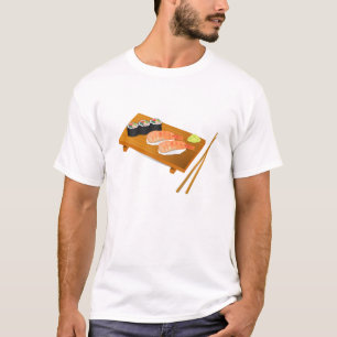 Camiseta Comida japonesa bonitinha