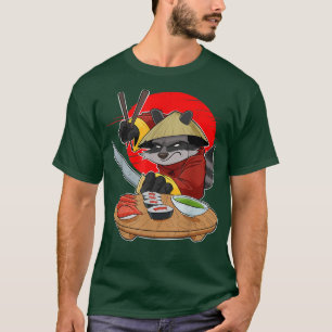 Camiseta Comida Japonesa I Maki Lover I Samurai Sushi Racco