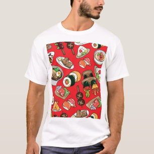 Camiseta Comida Japonesa: Padrão Cultural Invisível