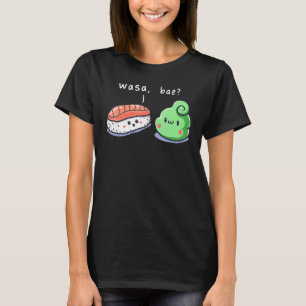 Camiseta Comida Japonesa Wasa Bae Wasabi Sushi