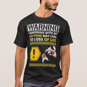 Camiseta Comida Koi - Peixe Koi
