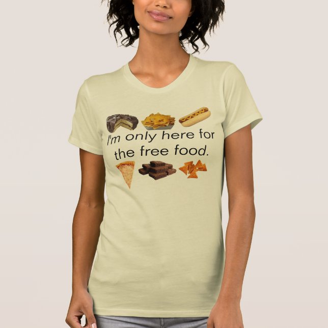 Camiseta comida livre (Frente)
