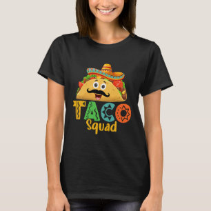 Camiseta Comida mexicana Cinco de Mayo Taco Squad