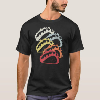 Camiseta Comida mexicana dos tacos de vintagem