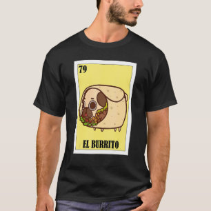 Camiseta Comida mexicana El Burrito
