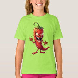 Camiseta Comida Monsters MAU CHILI PEPPER