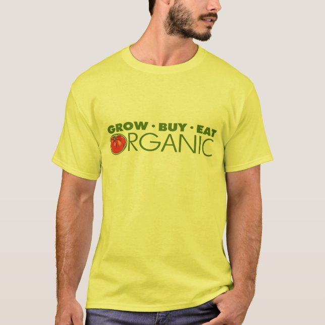 Camiseta Comida orgânica (Frente)