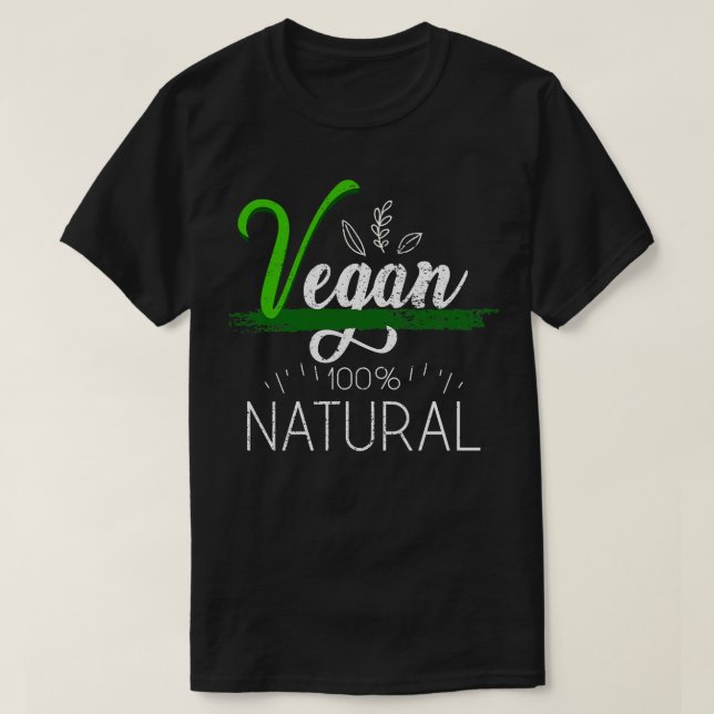 Camiseta Comida orgânica Estilo de Vida Natural Vegan (Frente do Design)