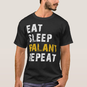 Camiseta comida para dormir